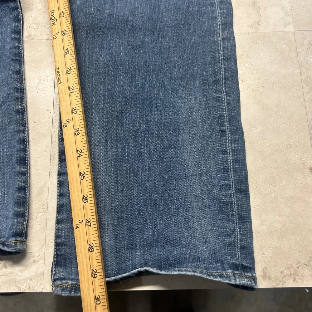 American Eagle Original Bootcut Jeans Blue Mens 34x32 Medium Wash Stretch Denim